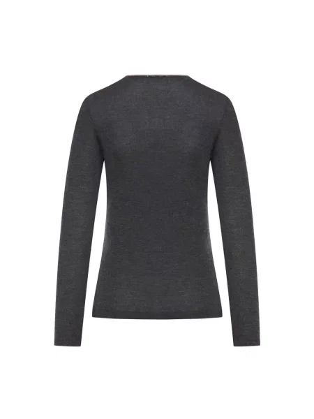 Sweter Brunello Cucinelli szary