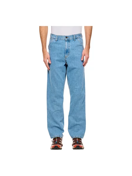 Jeansy Carhartt Wip niebieskie