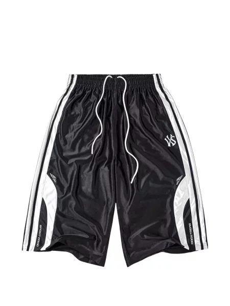 Pantaloni scurți Vale cu dungi negru