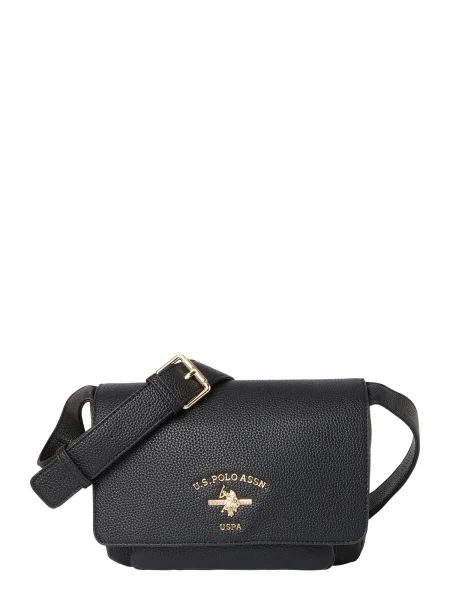 U.S. POLO ASSN. Geantă de umăr Stanford' negru
