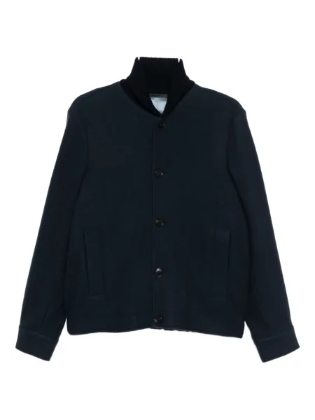 Geacă Paul Smith de lână albastru