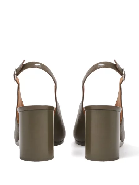 Pantofi cu toc Maison Margiela din piele verde