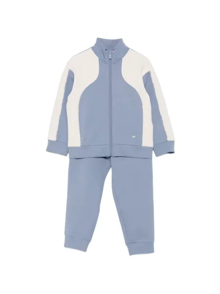Komplet dresowy dziecięcy Emporio Armani niebieski