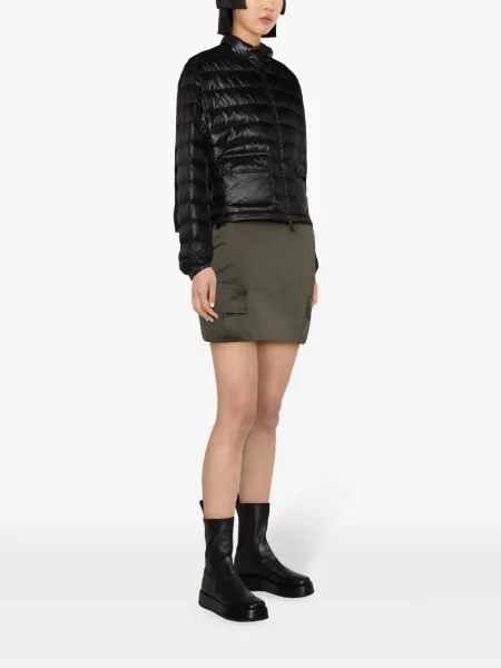 Páperová bunda Moncler čierna
