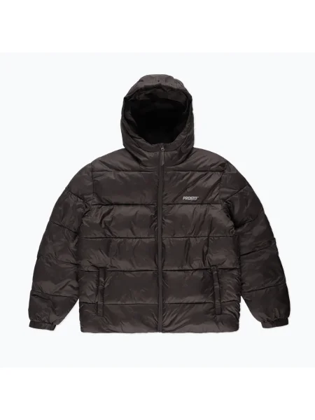 Geacă de iarnă pentru bărbați PROST Puffer dark brown maro
