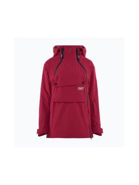 Куртка сноубордична Colourwear Cake Anorak rasberry red червона