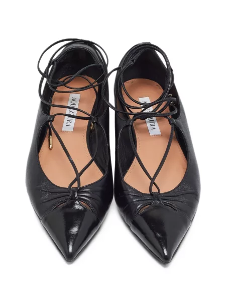 Pantofi cu toc Aquazzura fără toc negru