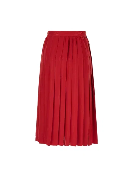 Spódnica midi Gucci czerwona