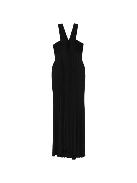 Rochie Herve L. Leroux din jerseu negru