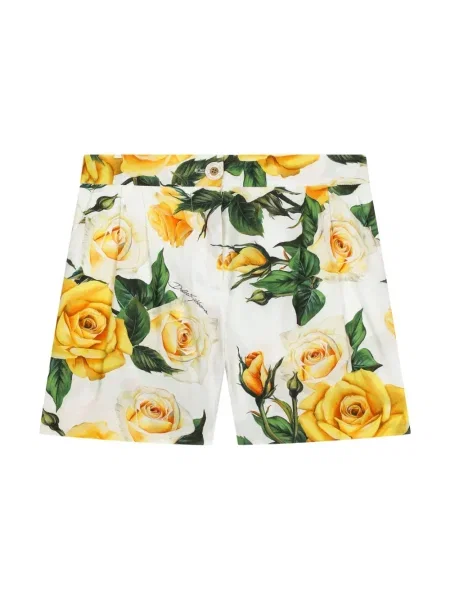 Szorty dziecięce Dolce And Gabbana białe