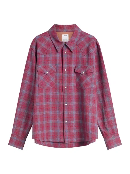 Koszula Visvim w kratę czerwona