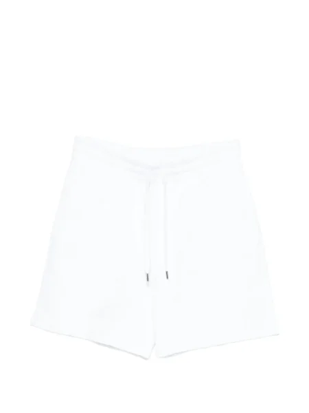 Pantaloni scurți Casablanca cu aplicații alb