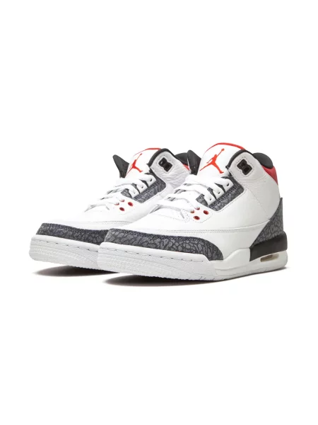 Sneakersy dziecięce Jordan 3 Retro białe