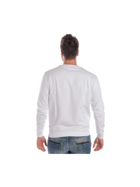 Bluza z kapturem Moschino z kapturem biała