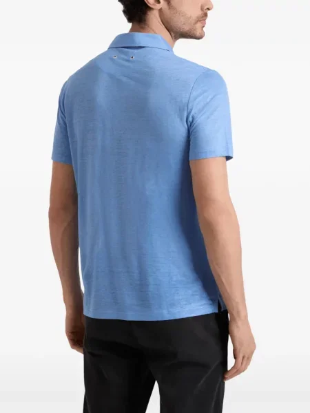 Λινό polo Vilebrequin μπλε