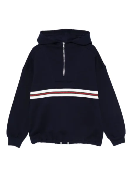 Bluza z kapturem dziecięca Gucci niebieska