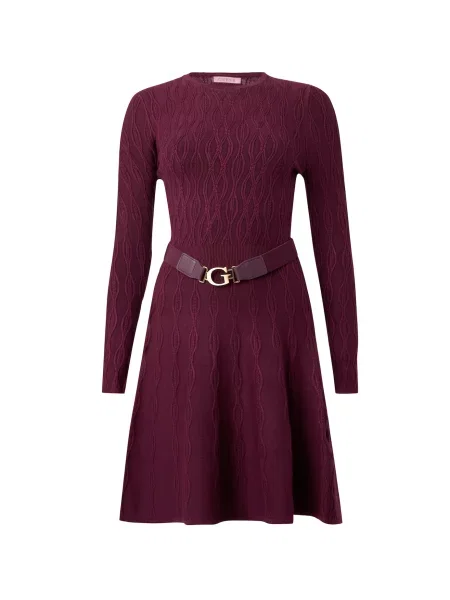 GUESS Rochie tricotat YUKI ciclam