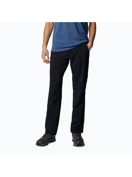 Pantaloni de trekking pentru bărbați Columbia Silver Ridge Utility black negru