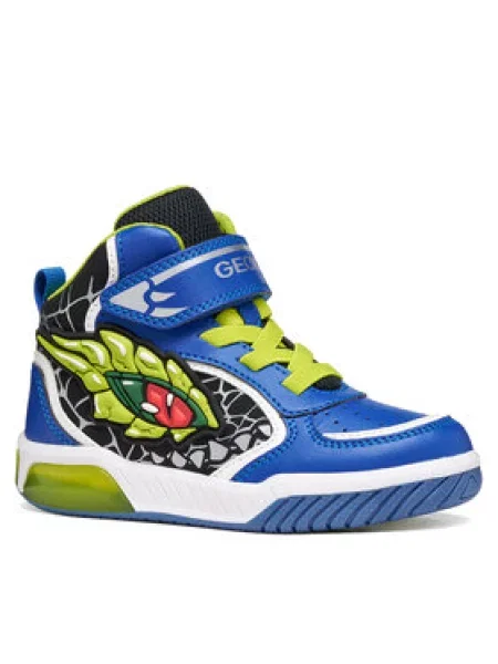 Geox Sneakersy J Inek Boy D modrá