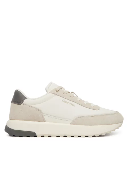 Sneakersy Calvin Klein beżowe