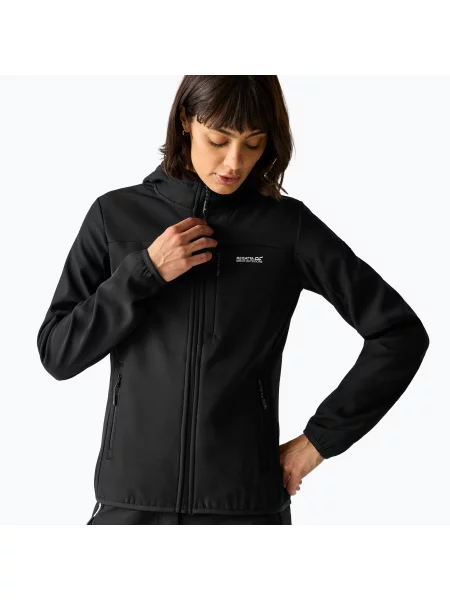 Geacă softshell pentru femei REGATTA Ossek black negru