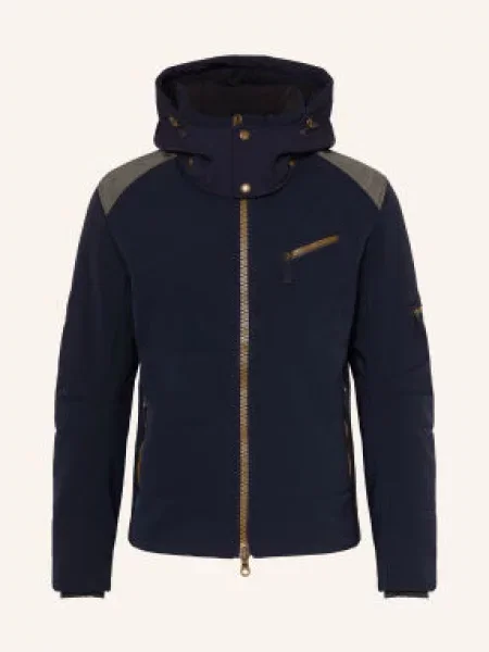 Frauenschuh Kurtka Narciarska Softshell Mattay-S blau granatowa