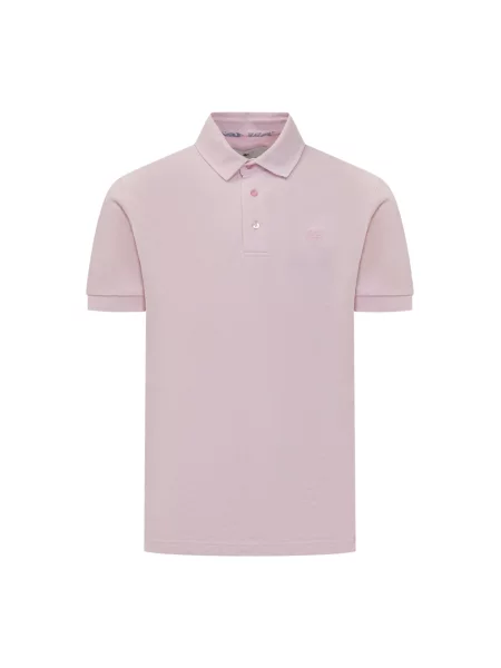 Koszulka polo Etro różowa