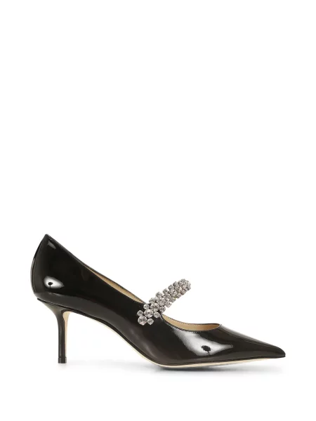 Pantofi cu toc Jimmy Choo din piele negru