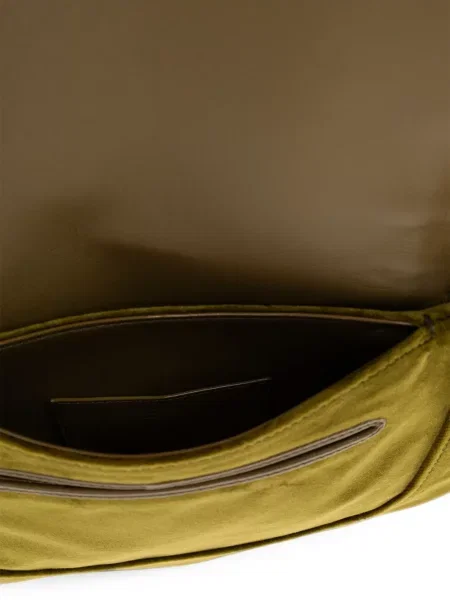 Fular Chloé cu tepi verde