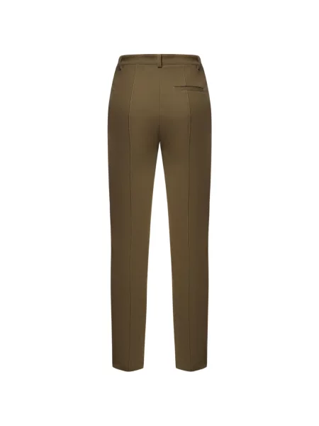 Cu centură pantaloni Pinko verde