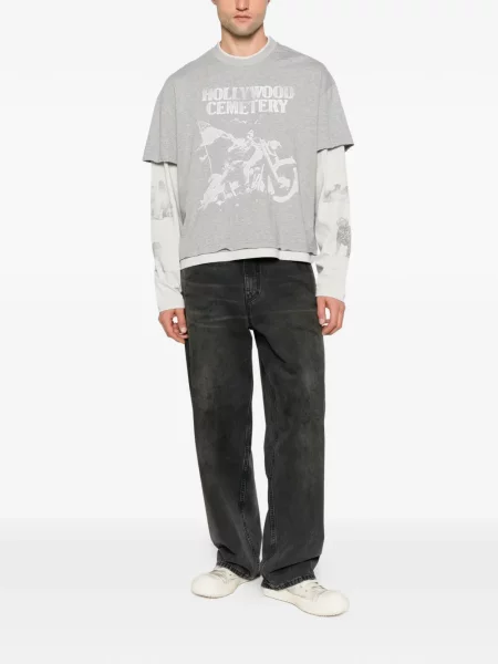 Tricou Ercole Studio cu imagine gri