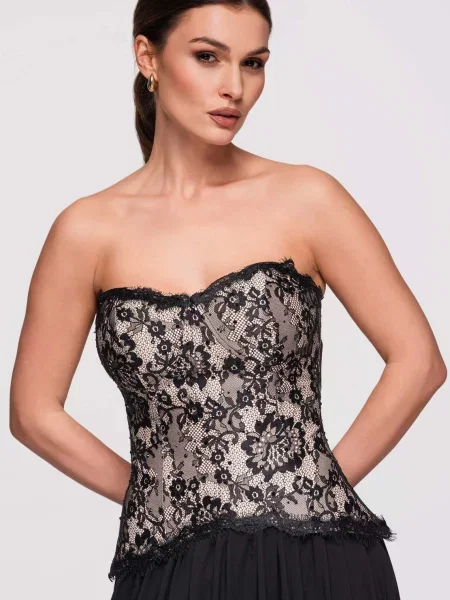 Rochie de seară Edoti negru