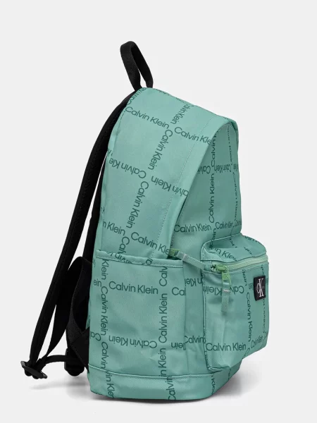 Nahrbtnik Calvin Klein Jeans City Grid Aop zelena