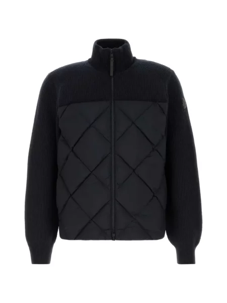 Kardigan Moncler wełniany czarny