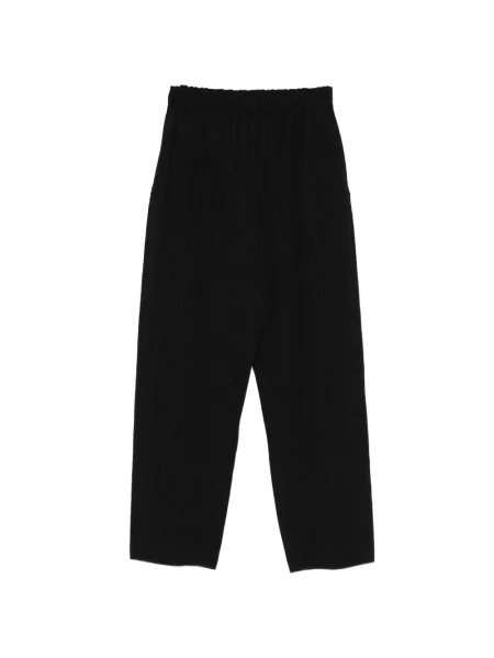 Cropp pantaloni Pleats Please Issey Miyake plisate negru