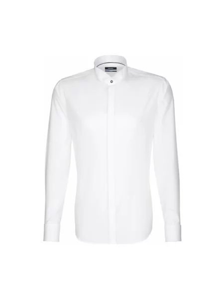 Koszula Seidensticker biznesowa popelinowa biała