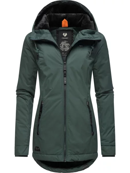 Ragwear Geacă funcțională Zuzka închis verde