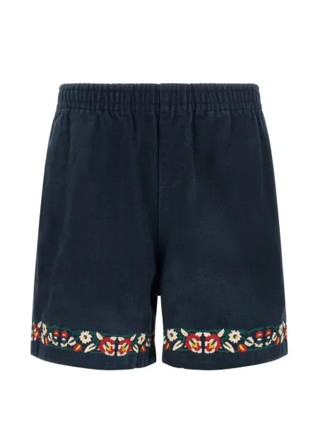 Pantaloni scurți Found cu model floral albastru