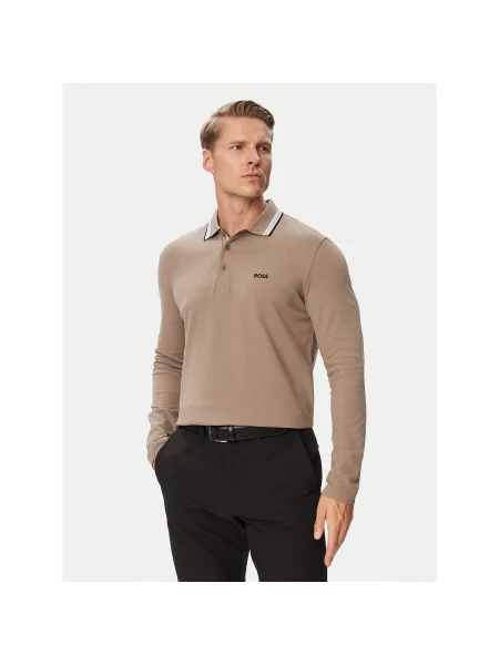 Polo majica Boss bež