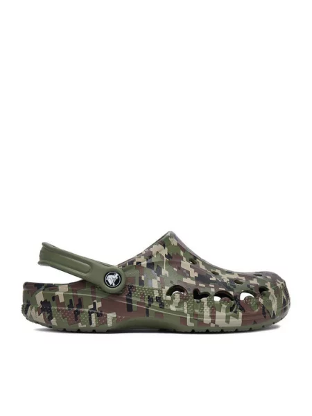 Klapki Crocs zielone