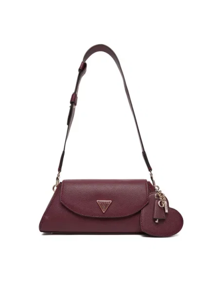 Guess Ročna torba Bolena Bordo rdeča