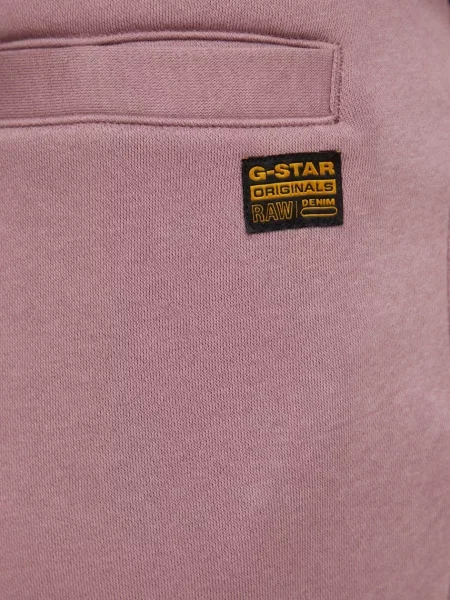 Однотонные спортивные штаны G-star фиолетовые