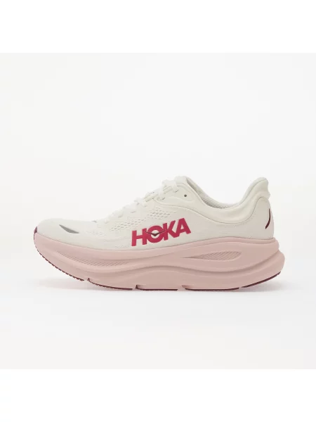 Sneakers Hoka® W Bondi 9 White/ Pink Opal EUR 38 alb
