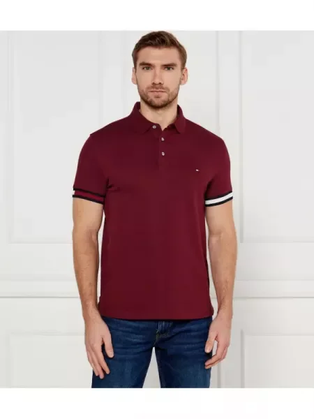 Tommy Hilfiger Polo flag bordo
