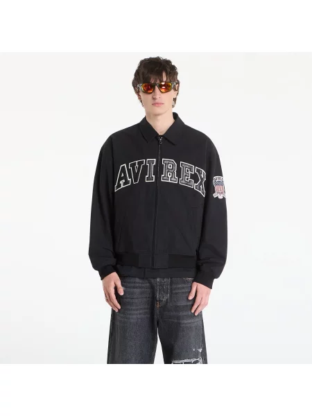 Jachetă Avirex Jacket Black XL negru