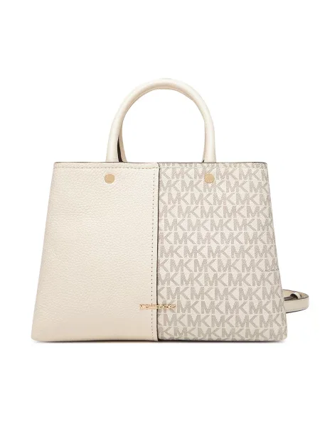 Τσάντα MICHAEL Michael Kors Flora μπεζ