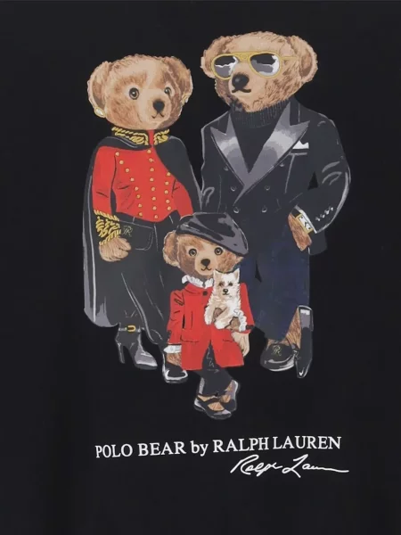 Koszulka polo dziecięca Polo Ralph Lauren czarna