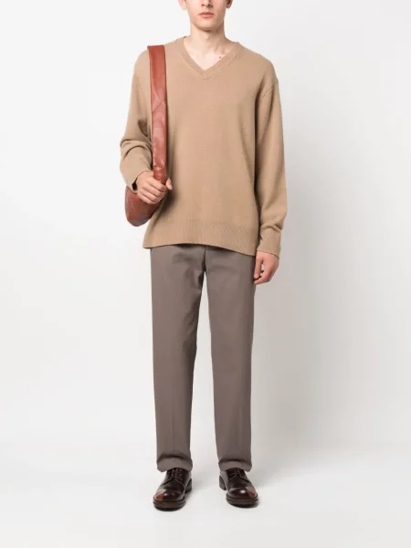 Kelnės Acne Studios ruda