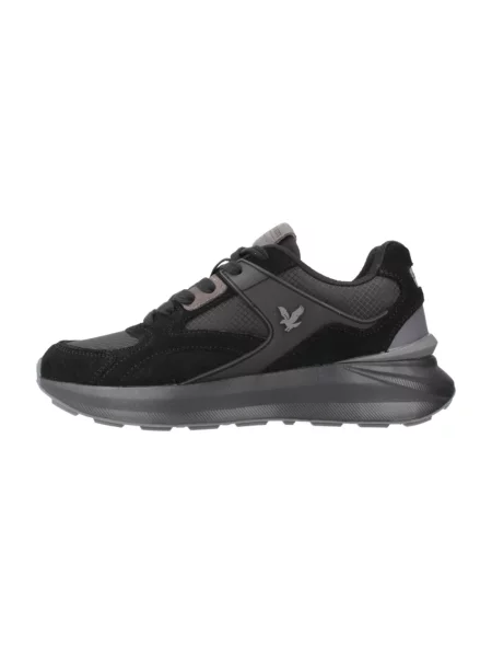 Sneakersy Lyle & Scott skórzane czarne