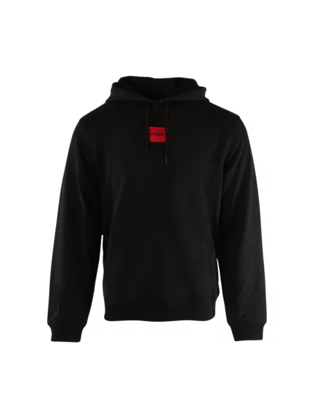 Bluza z kapturem Boss czarna
